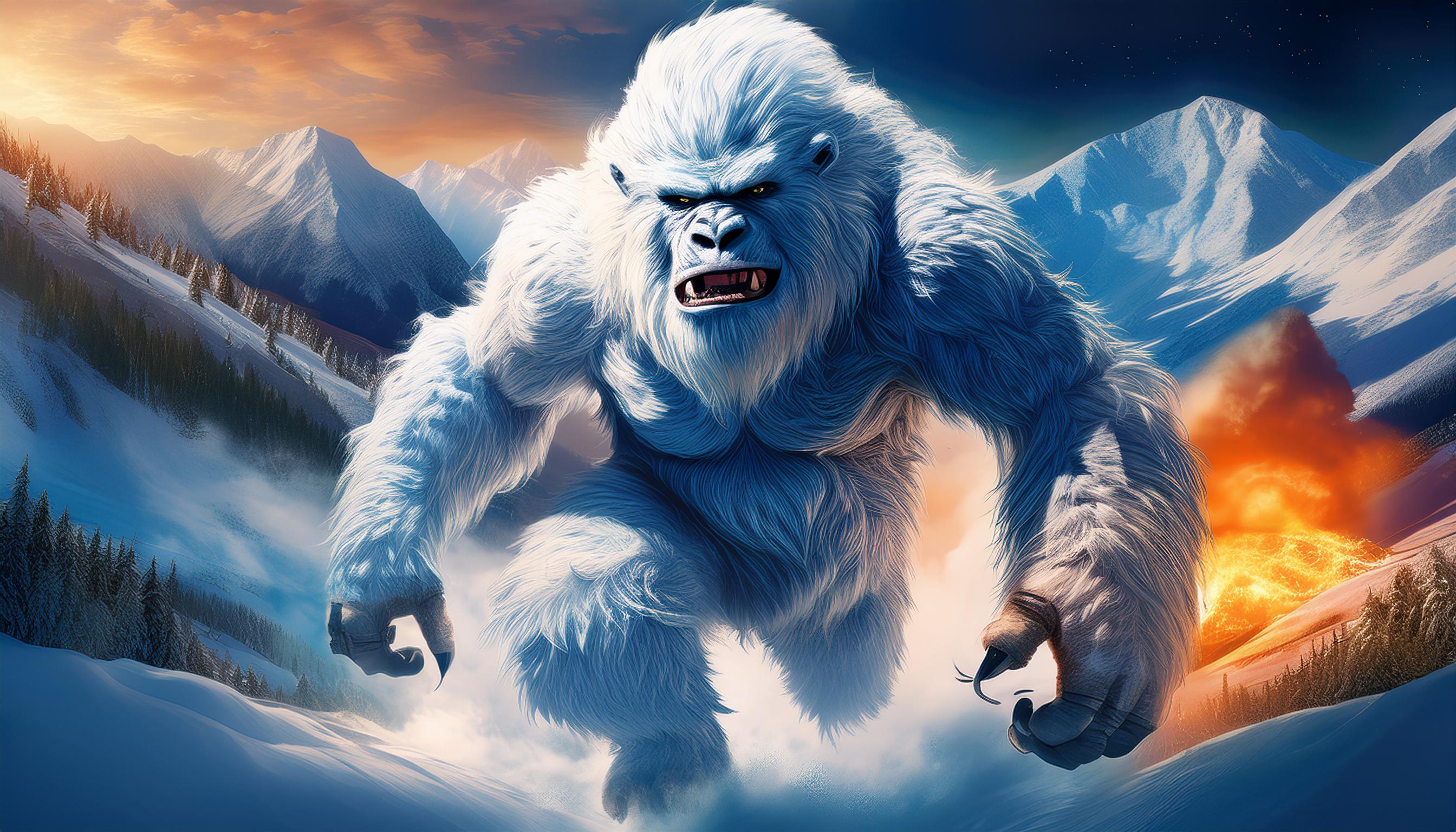 Yeti, Abominable Snowman, Inhindiwise