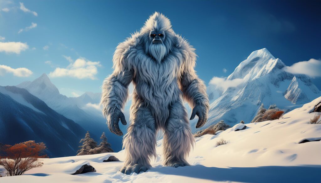 Yeti, Abominable Snowman, Inhindiwise