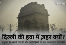 Delhi Air Pollution – दिल्ली का ‘दम’ कौन घोंट रहा है? दिल्ली की हवा ‘जहरीली’ क्यों है? Delhi air pollution, Inhindiwise